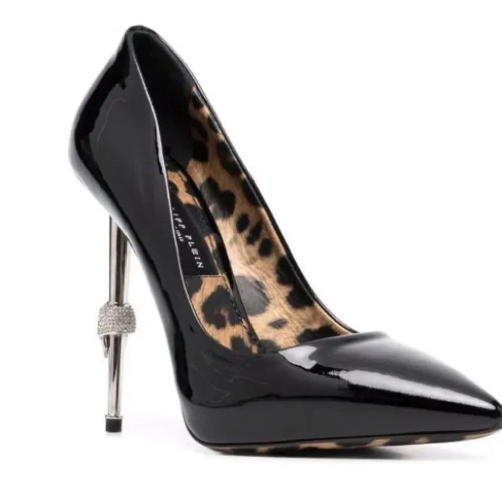 Philipp Plein Skull pointed-toe pumps